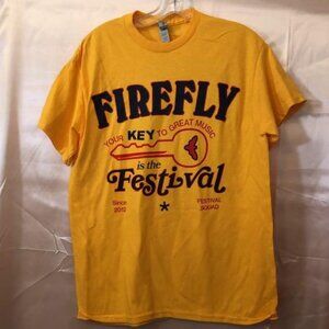 Firefly Music Festival Tshirt US Size Medium, 2012 New No Tags Unisex